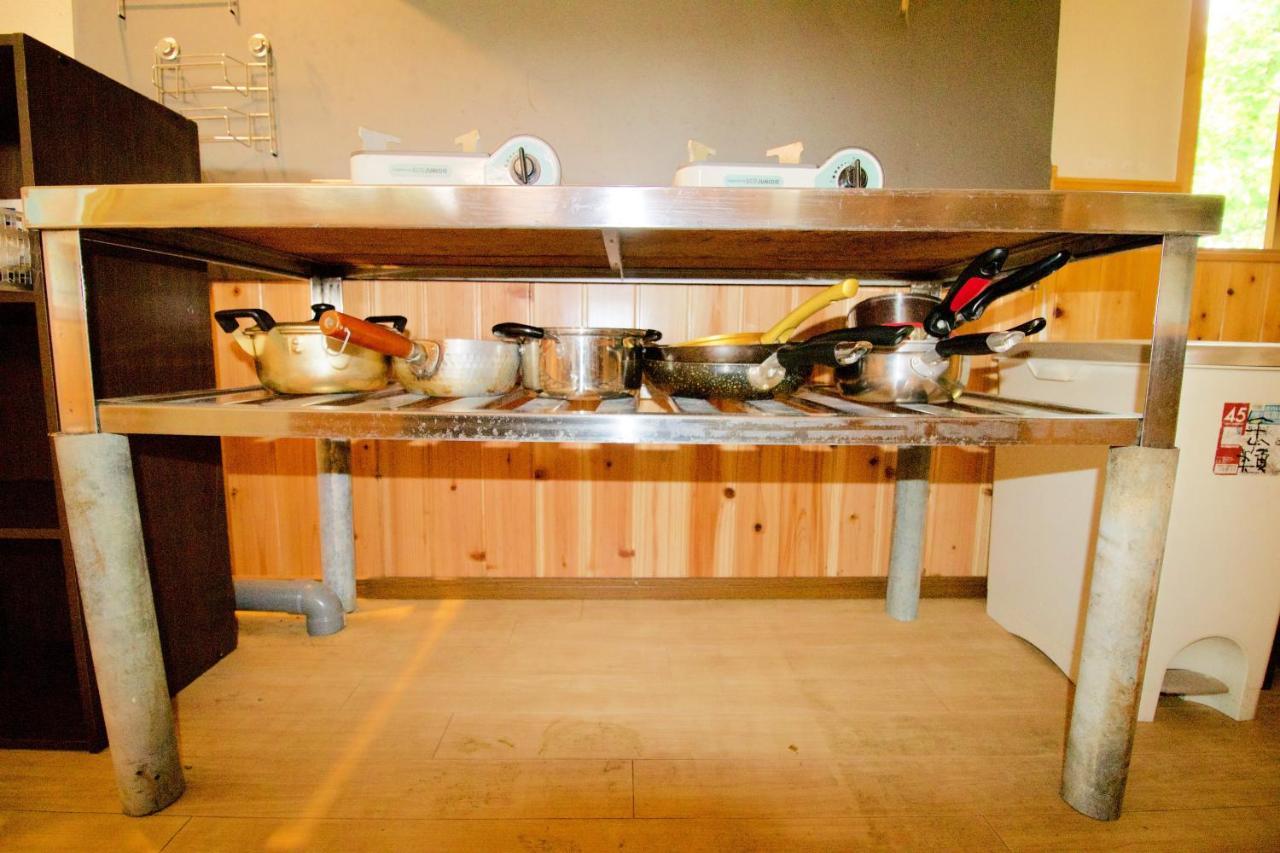 斜里町 Clione Campgroundホステル エクステリア 写真